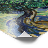 Impression Photo Vincent van Gogh - Oliviers aux Alpilles (Coin)