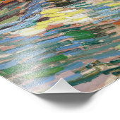 Impression Photo Vincent van Gogh - Oliviers : Ciel bleu vif (Coin)