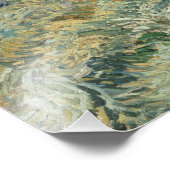 Impression Photo Vincent Van Gogh, Paysage de Saint-Rémy (Coin)