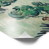 Impression Photo Vincent van Gogh - Paysage Lune avec couple (Coin)