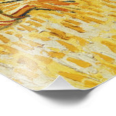 Impression Photo Vincent Van Gogh, Récolte de maïs en Provence (Coin)