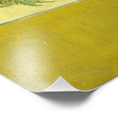 Impression Photo Vincent Van Gogh - Tournesols, quatrième version (Coin)