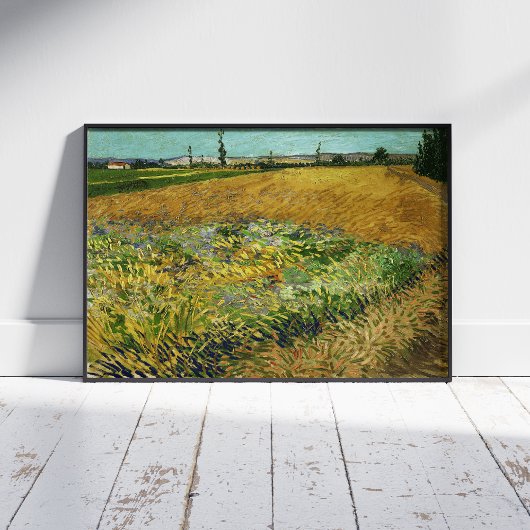 Impression Photo Vincent Van Gogh, Wheatfield, Korenveld