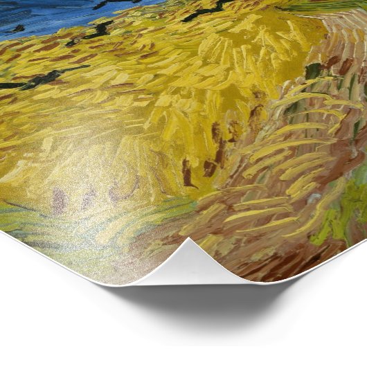 Impression Photo Vincent van Gogh - Wheatfield with Crows (Coin)