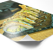 Impression Photo Vintage cadeau sushi (Coin)