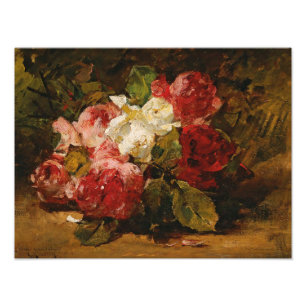 Impression Photo Vintage français Georges Jeannin Roses III
