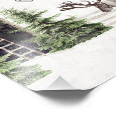 Impression Photo Vintage Noël Reindeer Wall Art (Coin)