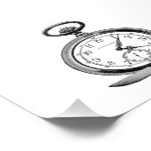 Impression Photo Vintage Pocket Watch (Coin)