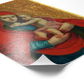 Impression Photo Virgin Mary and Jesus Child by Jan Rombauer (Coin)