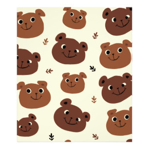 Impression Photo Visage drôle d'ours