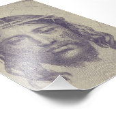Impression Photo Visage du Christ sur le Voile de Saint-Veronica (Coin)