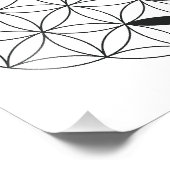 Impression Photo Visage sacré - Arcturian 02, Black-Tr. (Coin)