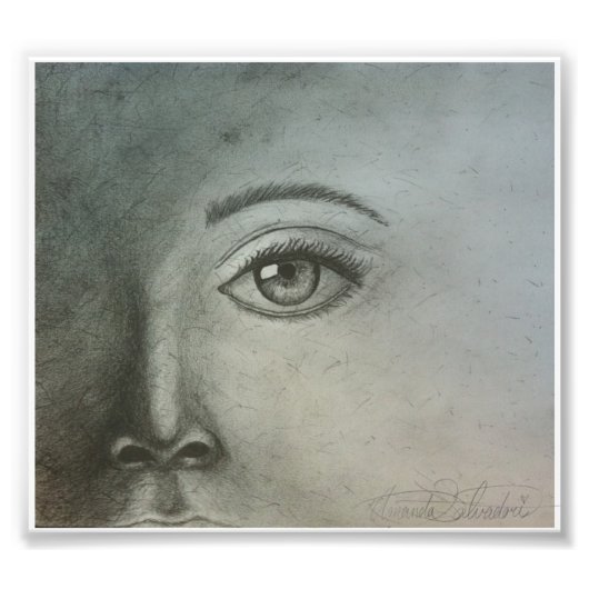 Impression Photo Visages et ombres - Amanda Salvadori (Devant)