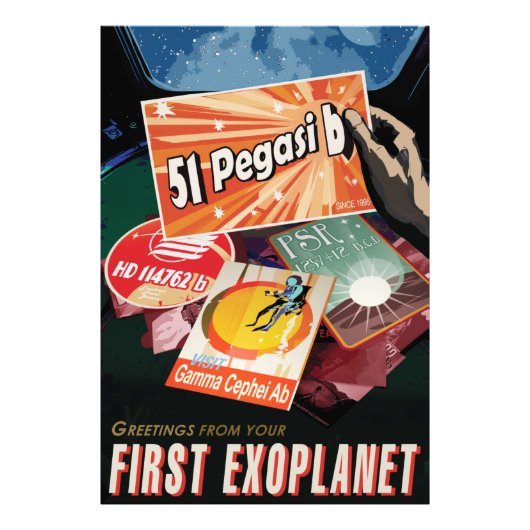 Impression Photo Visit First Exoplanet Found Outside Solar System (Devant)