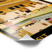 Impression Photo Visite de l'Inde (Coin)