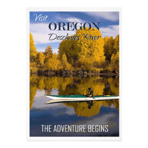 Impression Photo Visitez l'Oregon, Deschutes River,