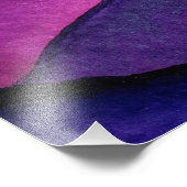 Impression Photo Vivid Purple And Orange Sunset (Coin)