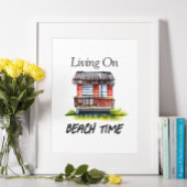 Impression Photo Vivre à la plage