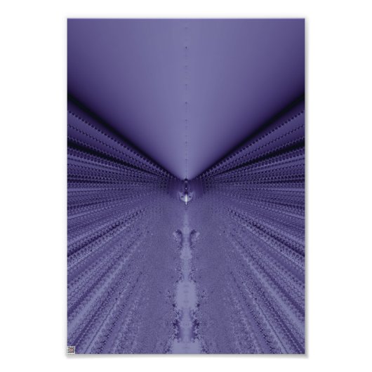 Impression Photo Voie Violette (Devant)