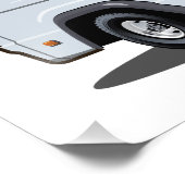 Impression Photo Voiture Ambulance Carton (Coin)