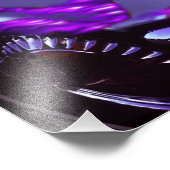 Impression Photo Voiture classique : Chevrolet avec hotte flamboyan (Coin)