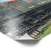 Impression Photo Voiture de chemin de fer Strasbourg (Coin)