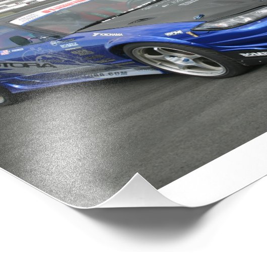 Impression Photo Voiture de dérive (Coin)