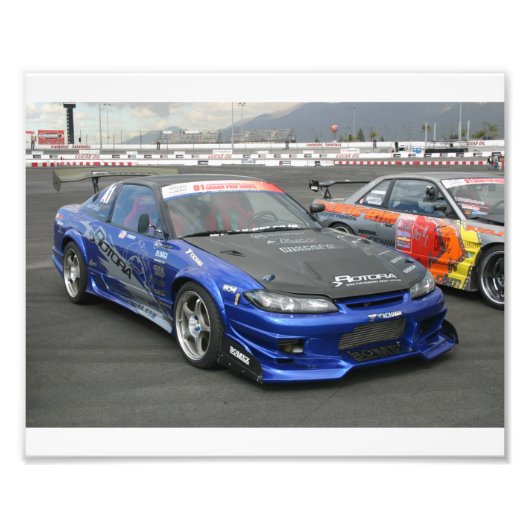 Impression Photo Voiture de Drift (Devant)