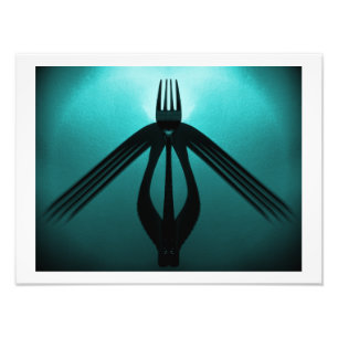 Impression Photo Vol (Cutlery Abstrait)