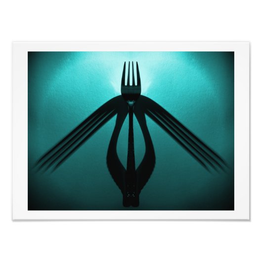 Impression Photo Vol (Cutlery Abstrait) (Devant)