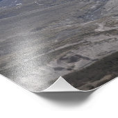 Impression Photo Volcan du mont Sainte-Hélène couvert de neige (Coin)