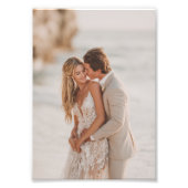 Impression Photo Votre mariage 5x7 (Devant)