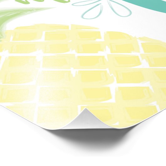 Impression Photo Vous êtes l'ananas de mon oeil (Coin)