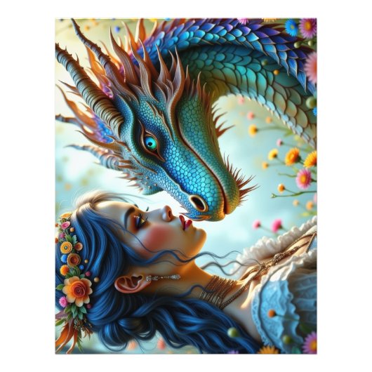 Impression Photo Vous êtes mon Dragon (Devant)