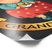 Impression Photo Vous ne pouvez pas refuser Grand-mère Cookies sign (Coin)