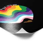 Impression Photo Vous Pouvez Être Vous-Même Avec Moi, LGBT Transgen (Coin)