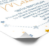 Impression Photo Voyage d'abord autour du soleil Anniversaire (Coin)