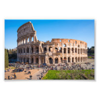 Vue aérienne Colisée ou Colisée Rome Italie