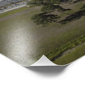 Impression Photo Vue aérienne du Kennedy Space Center (Coin)