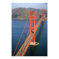 Vue aérienne du pont du Golden Gate