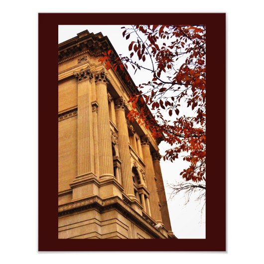 Impression Photo Vue Automne (Devant)