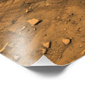 Impression Photo Vue de Burns Cliff sur Mars (Coin)