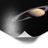 Impression Photo Vue de Cassini de Saturn Space NASA (Coin)