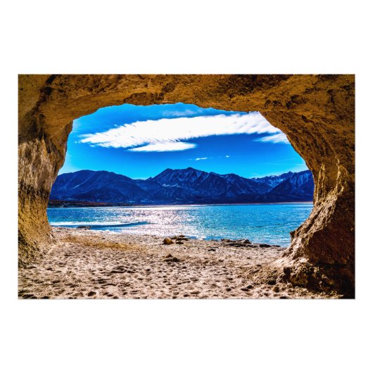 Impression Photo Vue De La Grotte (Devant)