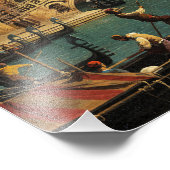 Impression Photo Vue de la Riva degli Schiavoni Venice (Coin)