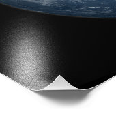 Impression Photo Vue de la Terre (Coin)