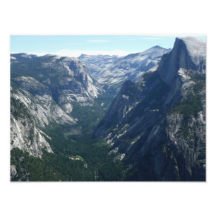 Impression Photo Vue depuis Glacier Point dans le parc national de 