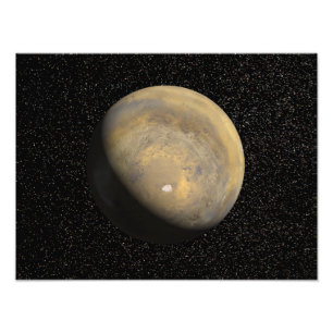 Impression Photo Vue globale de Mars