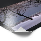 Impression Photo Vue hiver (Coin)