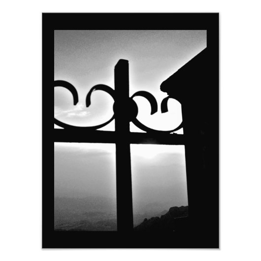 Impression Photo Vue montagne (Devant)